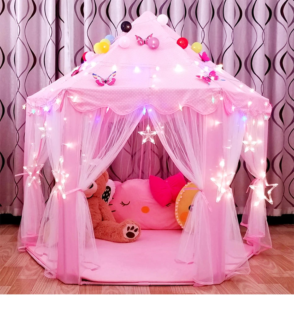 Tienda Tipi Infantil | Castillo para Bebés y Niños | Casa de Juegos Portátil