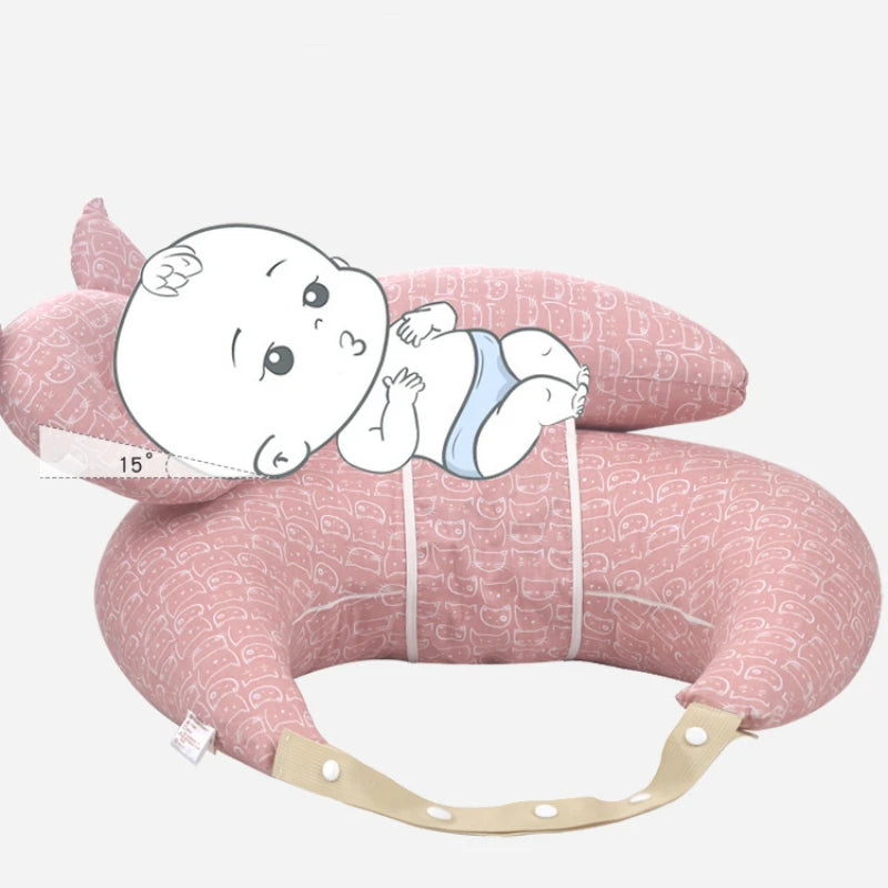 Nursing Pillow with Strap | Portable Cushion for Mom