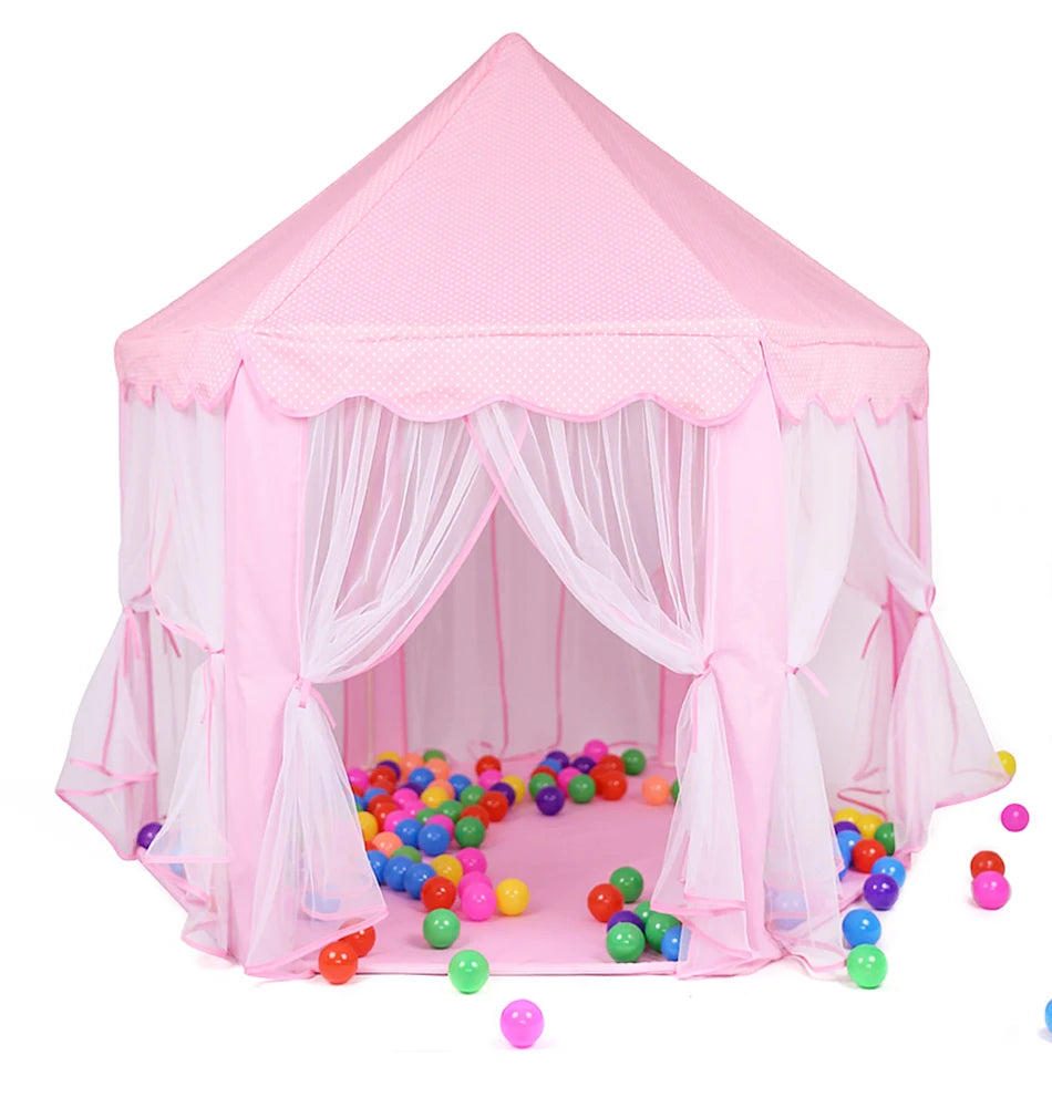 Tienda Tipi Infantil | Castillo para Bebés y Niños | Casa de Juegos Portátil