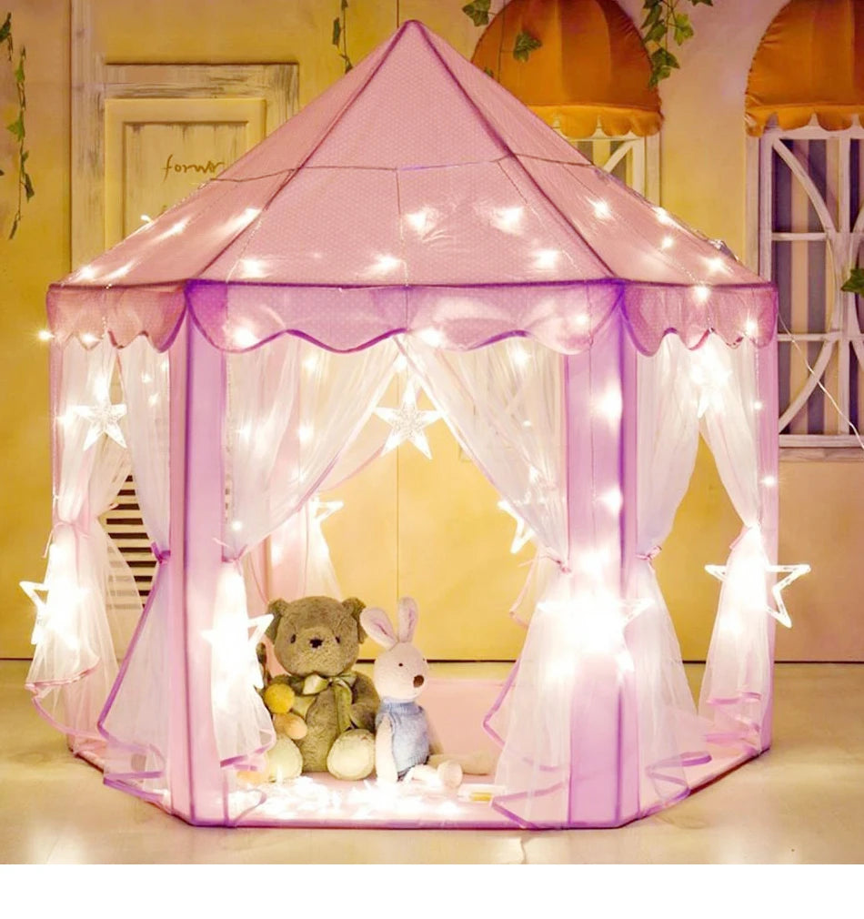 Tienda Tipi Infantil | Castillo para Bebés y Niños | Casa de Juegos Portátil