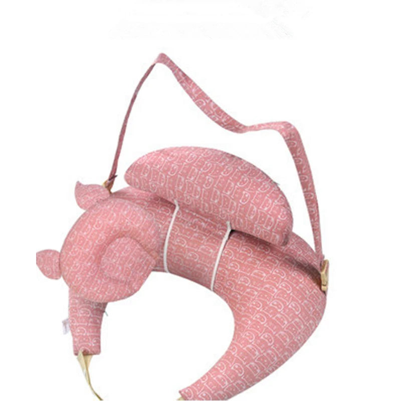 Nursing Pillow with Strap | Portable Cushion for Mom