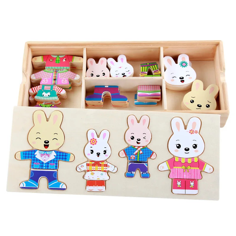 Educational Wooden Puzzle for Baby | Learning Through Play