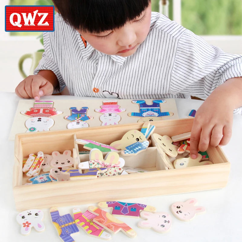 Educational Wooden Puzzle for Baby | Learning Through Play