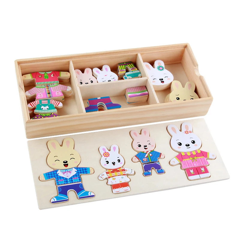 Educational Wooden Puzzle for Baby | Learning Through Play