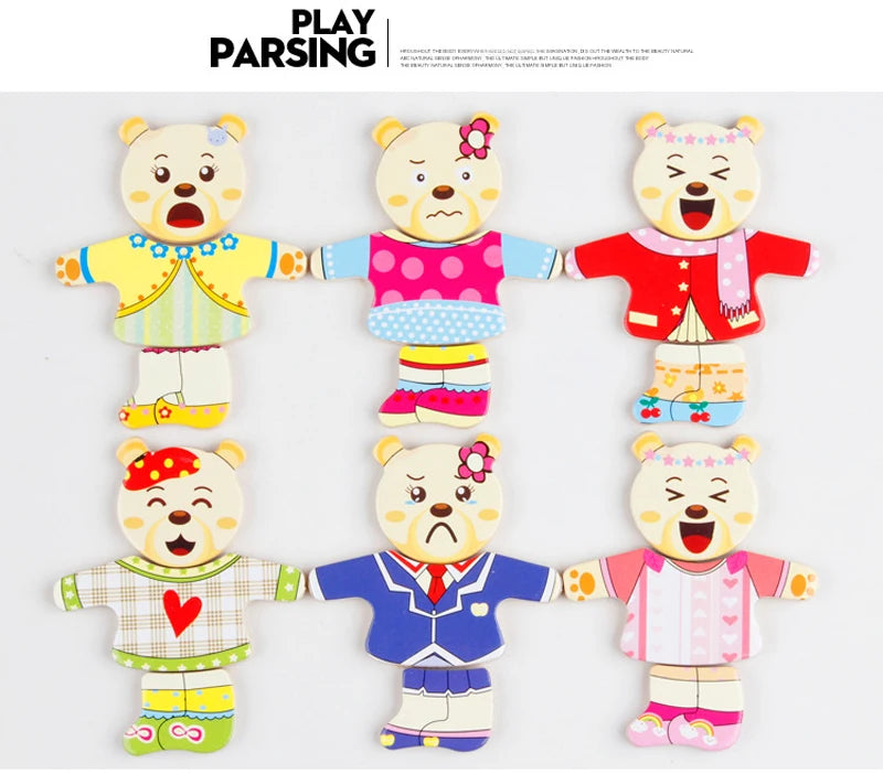 Educational Wooden Puzzle for Baby | Learning Through Play