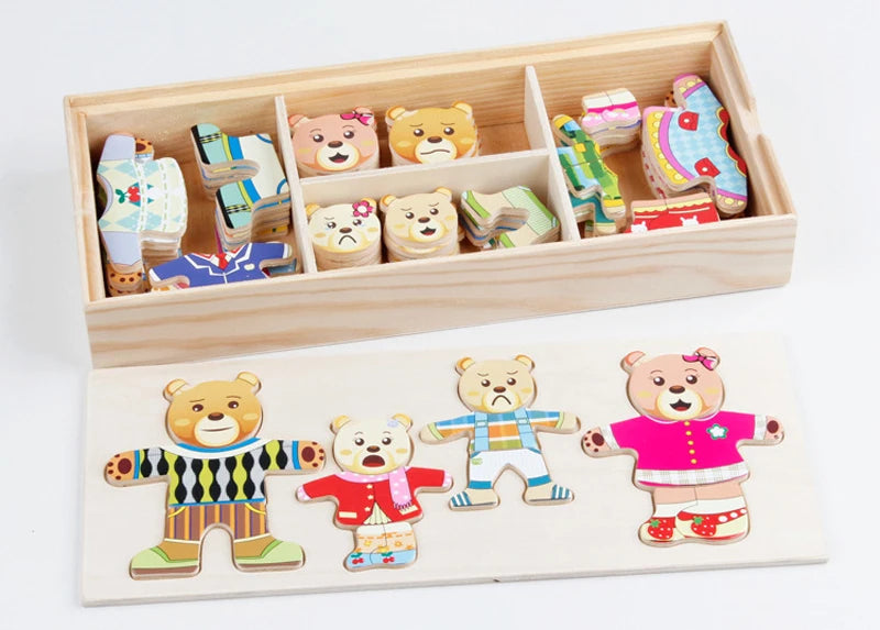Educational Wooden Puzzle for Baby | Learning Through Play