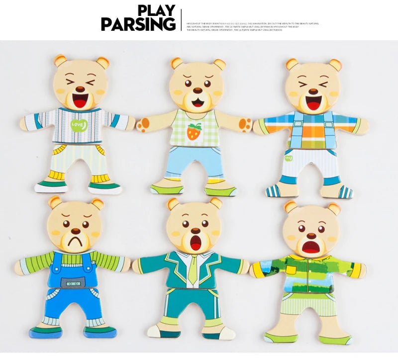 Educational Wooden Puzzle for Baby | Learning Through Play