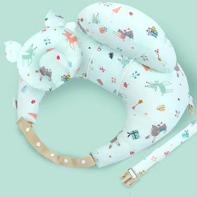 Nursing Pillow with Strap | Portable Cushion for Mom