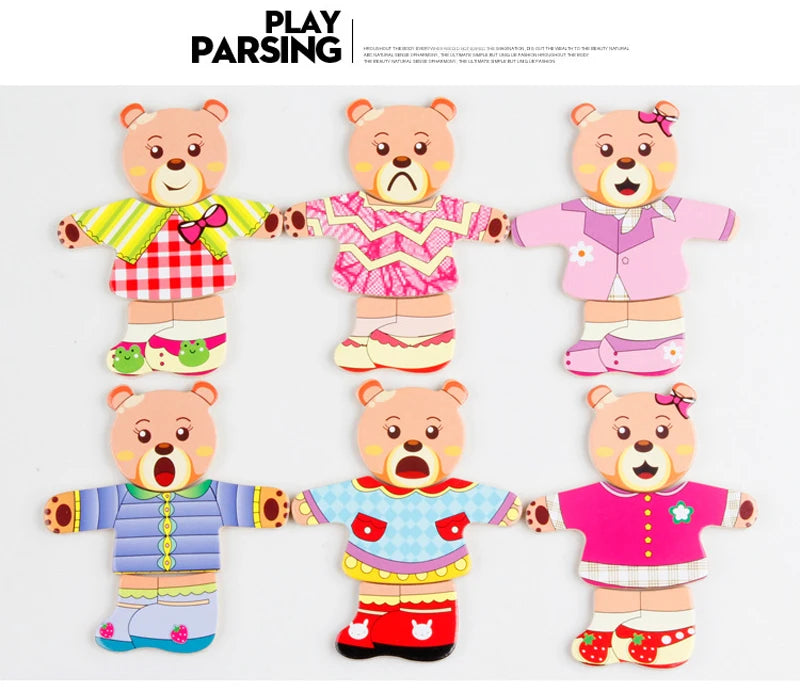 Educational Wooden Puzzle for Baby | Learning Through Play