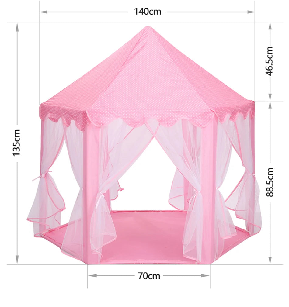 Tienda Tipi Infantil | Castillo para Bebés y Niños | Casa de Juegos Portátil