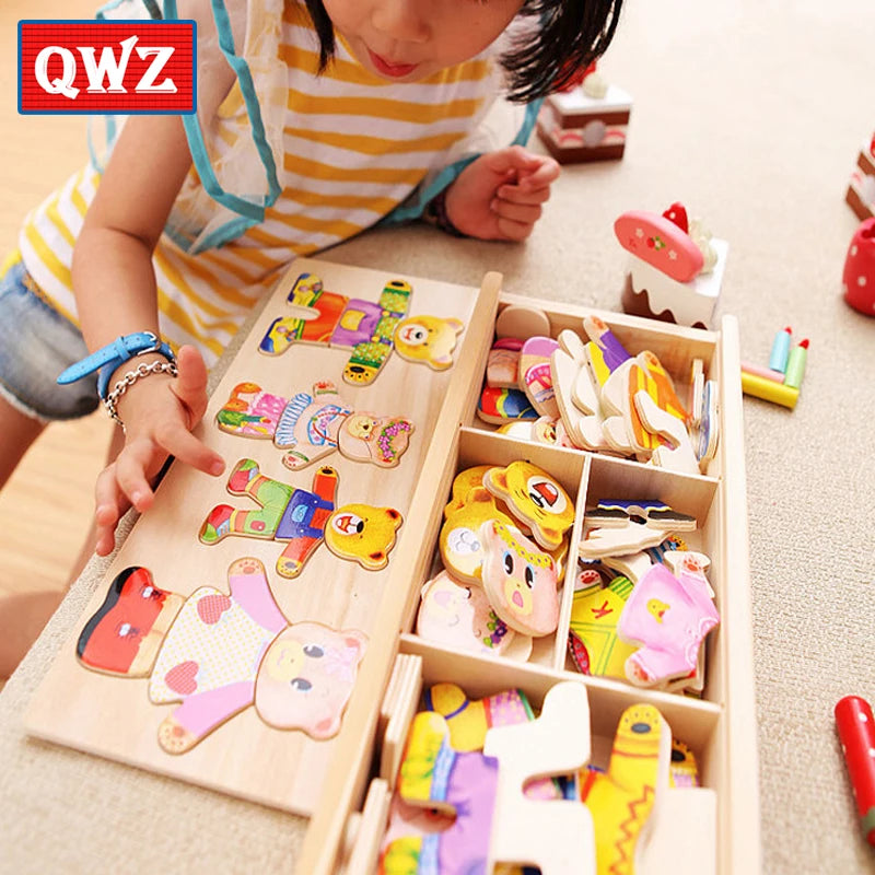Educational Wooden Puzzle for Baby | Learning Through Play