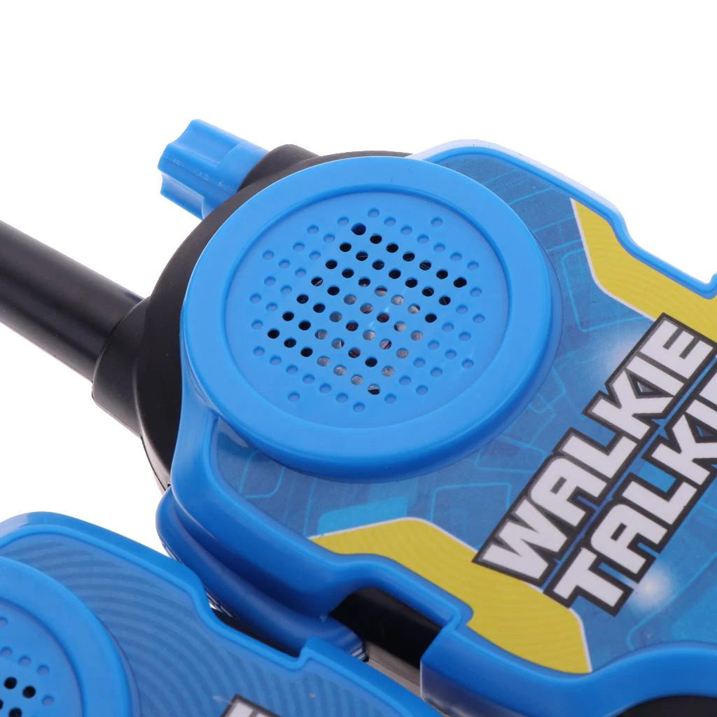 2 PCS 50M Toy Walkie Talkies Mini Portable Kids Electronic Spy Handheld Two-Way Radio Children Outdoor Interphone Toy For Kids
