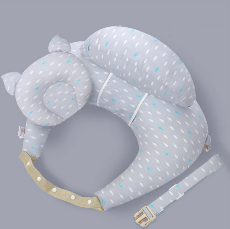 Almohada de Lactancia con Correa | Cojín Portátil para Mamá