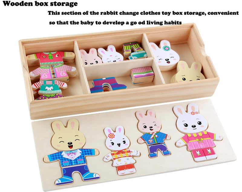 Educational Wooden Puzzle for Baby | Learning Through Play