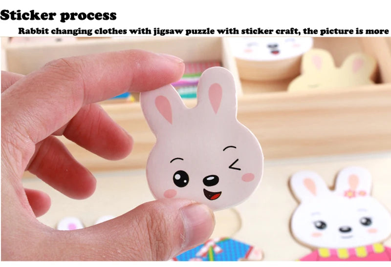 Educational Wooden Puzzle for Baby | Learning Through Play