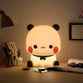 Panda Pat Led Night Light Bubu And Dudu Cute Animal Cartoon Lamp for Kids Bedside Bedroom Living Room Decorative Kawaii Bear Gi