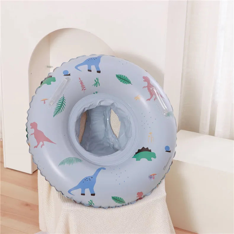 Flotador Inflable para Bebé con Sombrilla | Anillo de Piscina Seguro | 3-36 Meses