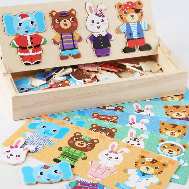 Educational Wooden Puzzle for Baby | Learning Through Play