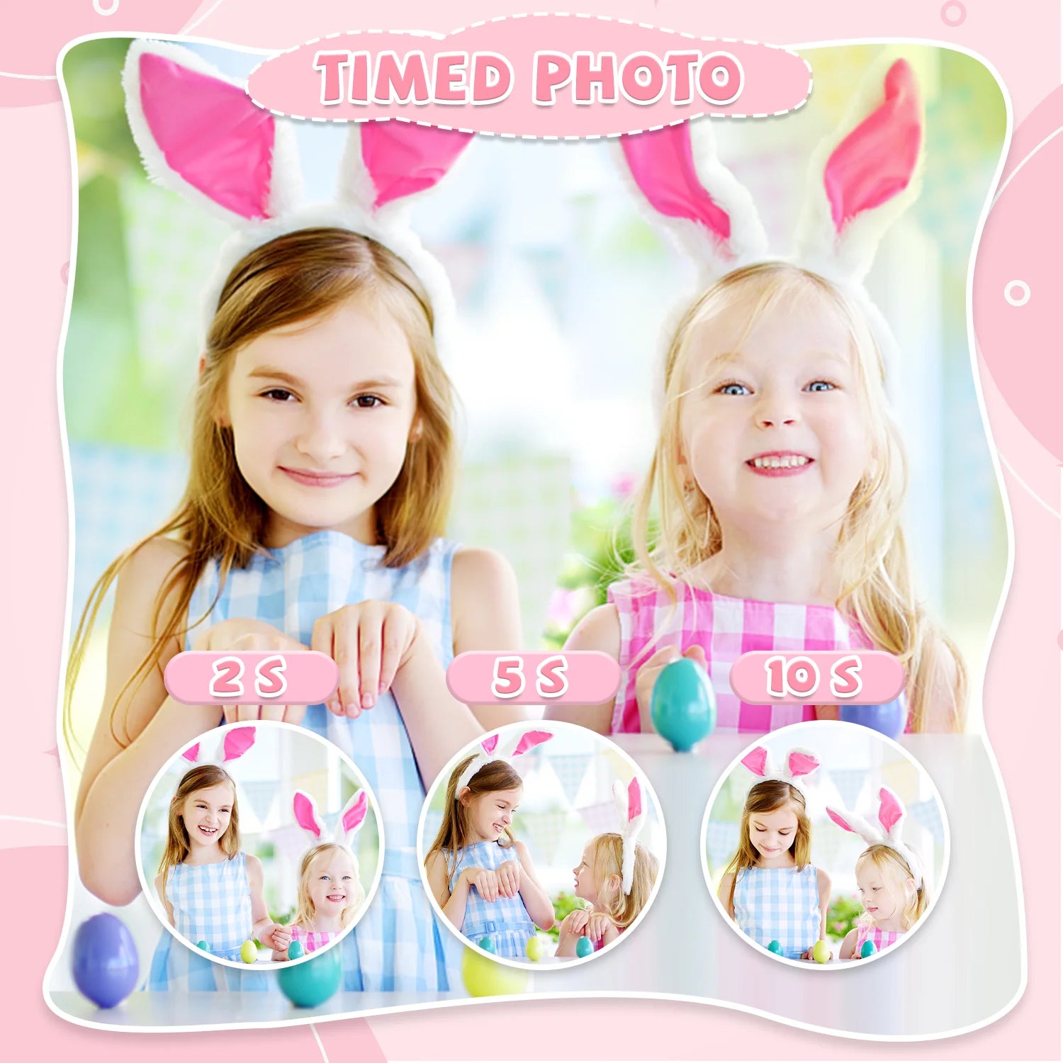 Cámara Digital para Niños | 1080P HD | Pantalla 2" | Funda Silicona | Regalo Ideal