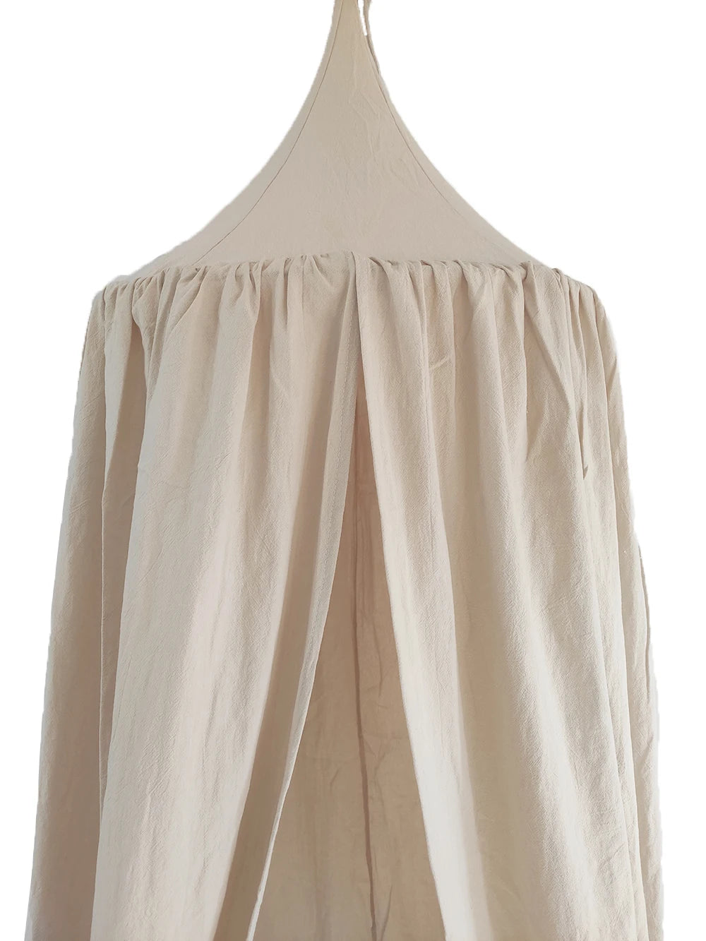Baby Crib Canopy | 100% Cotton with Elegant Ruffles