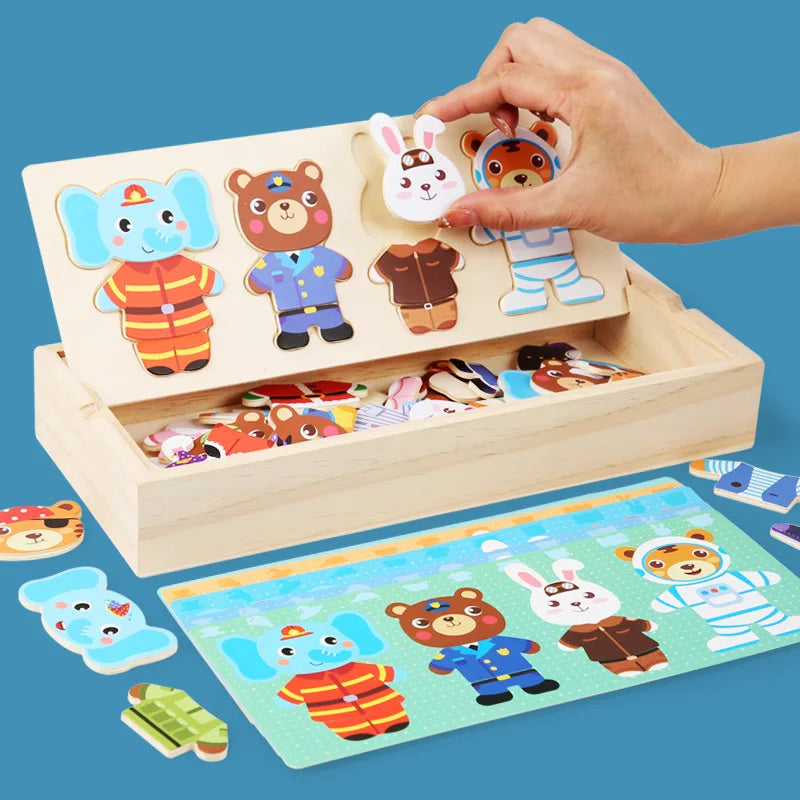 Educational Wooden Puzzle for Baby | Learning Through Play