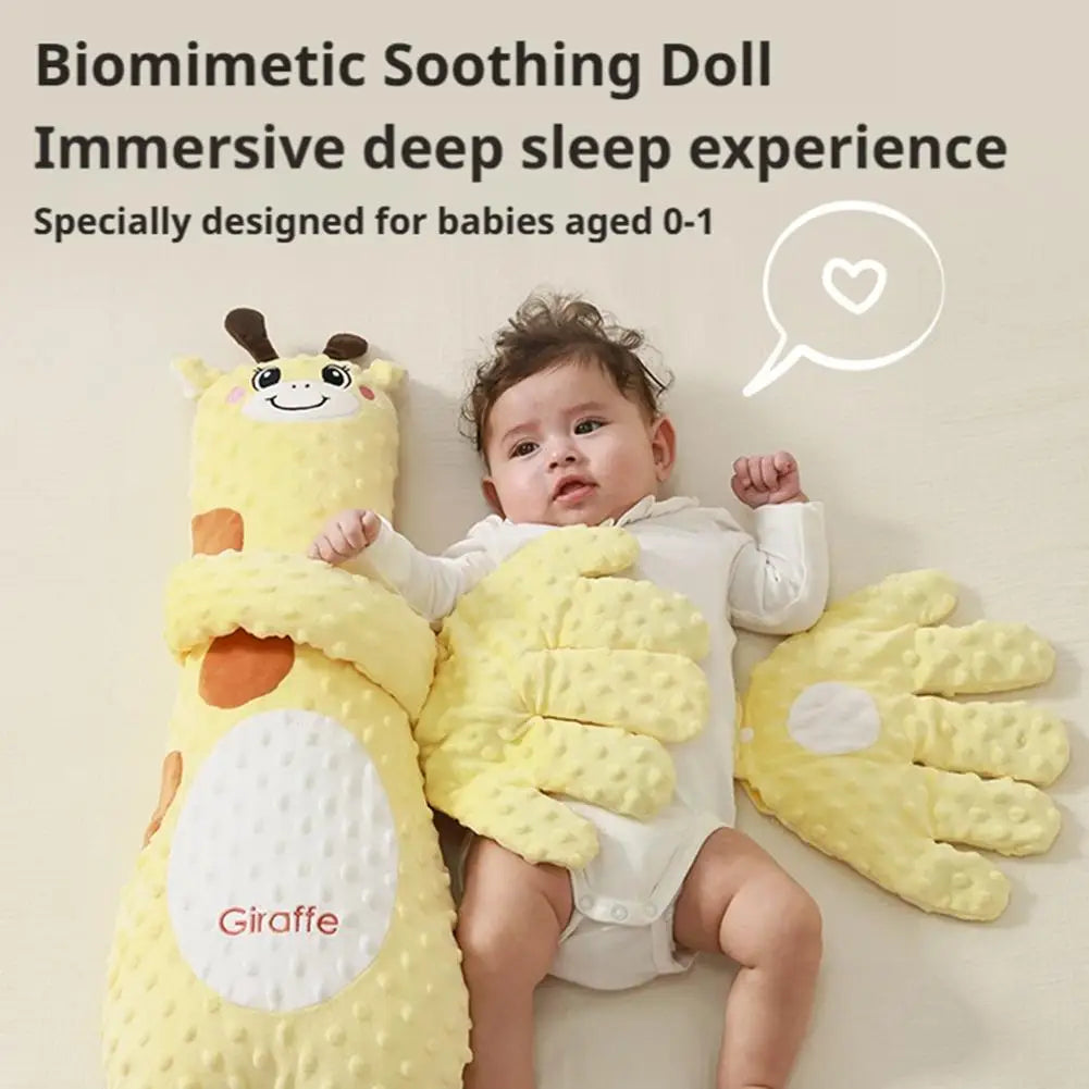 Soothing Giraffe Plush Toy with Movement and Remote Control | Soothe Your Baby