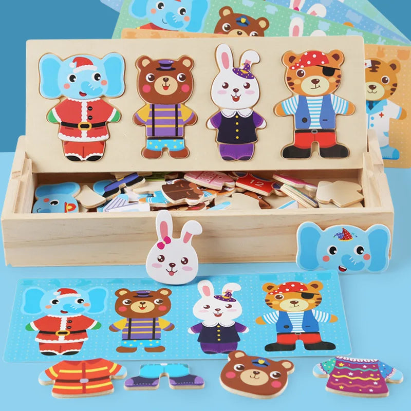 Educational Wooden Puzzle for Baby | Learning Through Play