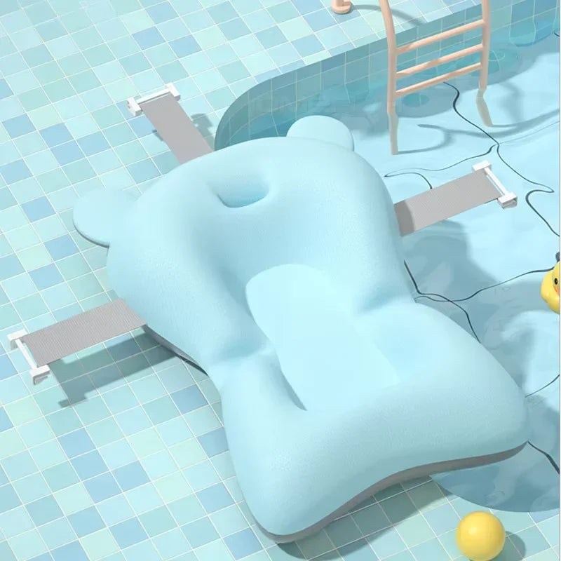 Baby Bath Cushion | Foldable and Safe Floating Seat | Newborns