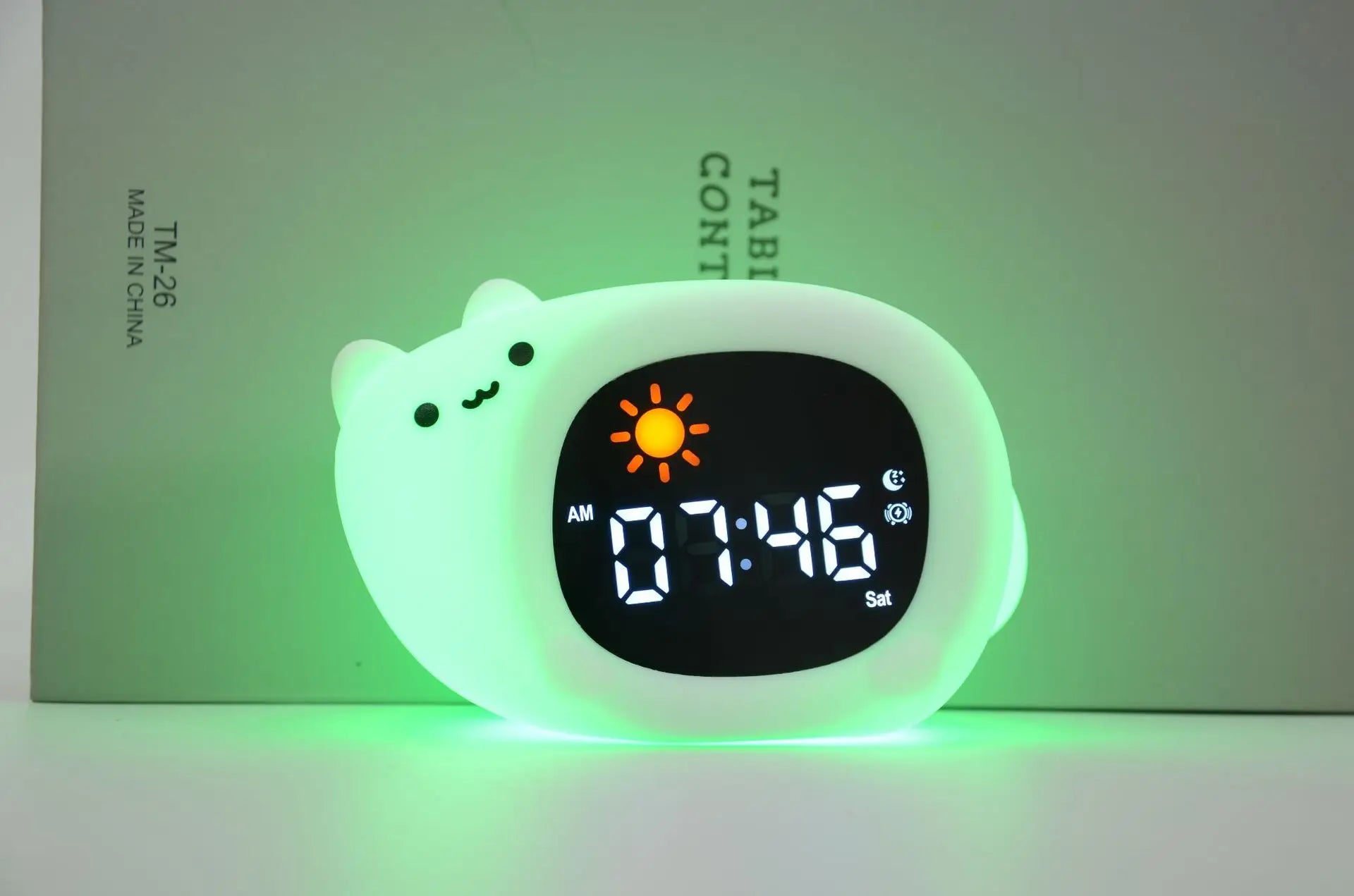 Kids' Sleep Training Clock | LED Light and Musical Alarm