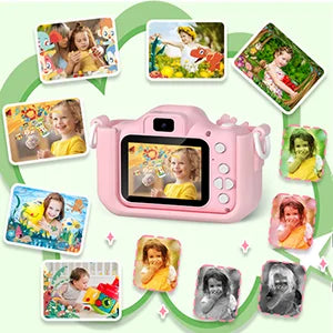 Cámara Digital para Niños | 1080P HD | Pantalla 2" | Funda Silicona | Regalo Ideal