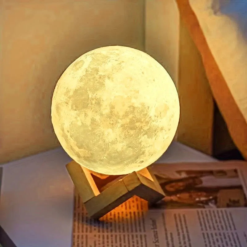 DIY LED Moon Lamp | Customizable Night Light | Creative Gift for Kids & Women | Astral Decor Madrid 2026