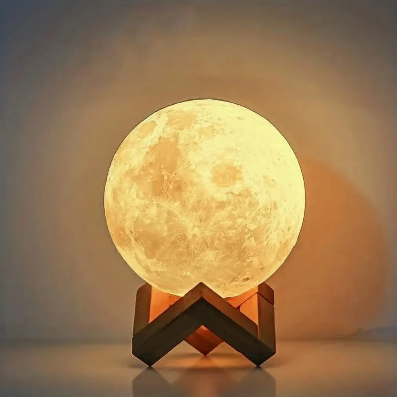 DIY LED Moon Lamp | Customizable Night Light | Creative Gift for Kids & Women | Astral Decor Madrid 2026