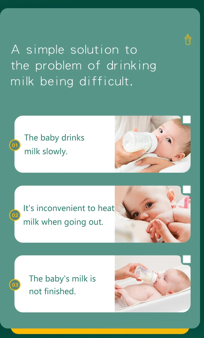 Instant Portable Bottle Warmer | USB | No Waiting | Happy Baby
