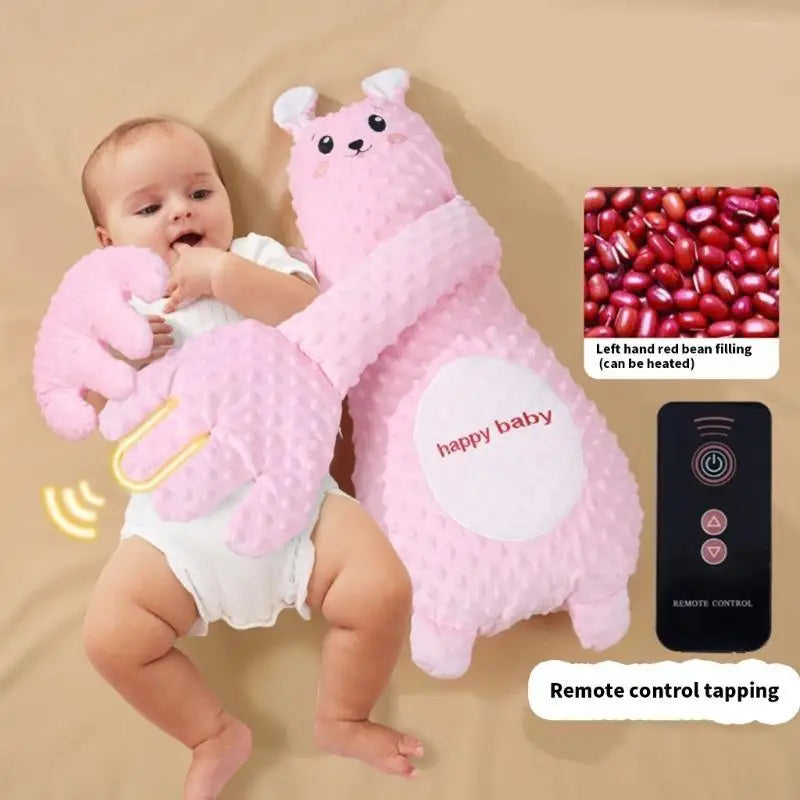 Almohada Calmante con Palmadita Automática | Ayuda al Sueño Bebé 0-12 Meses