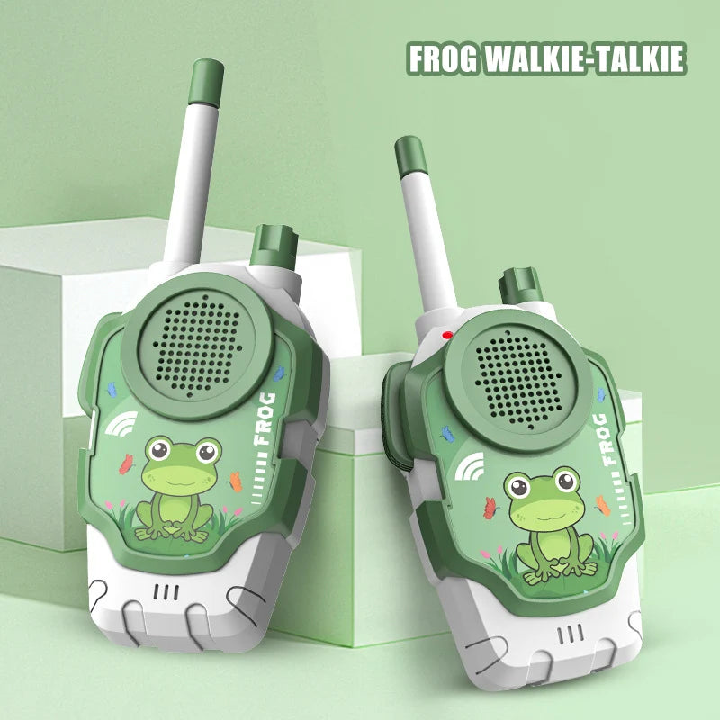 2Pcs Walkie Talkie Children Toy Long Range Wireless Interphone Parent-Child Interaction Intercom Communication Toys For Kids Gift