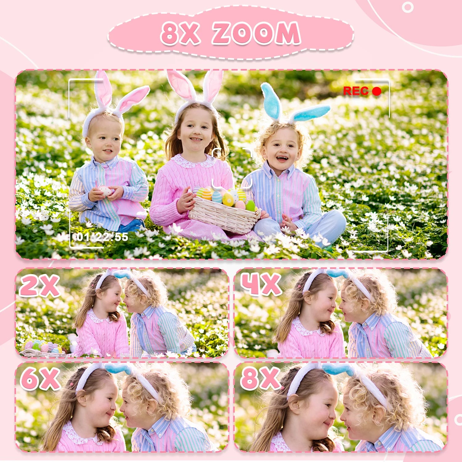 Cámara Digital para Niños | 1080P HD | Pantalla 2" | Funda Silicona | Regalo Ideal