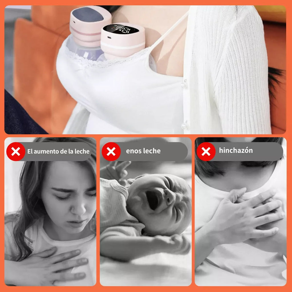 Hands-Free Portable Electric Breast Pump | Silent and Invisible