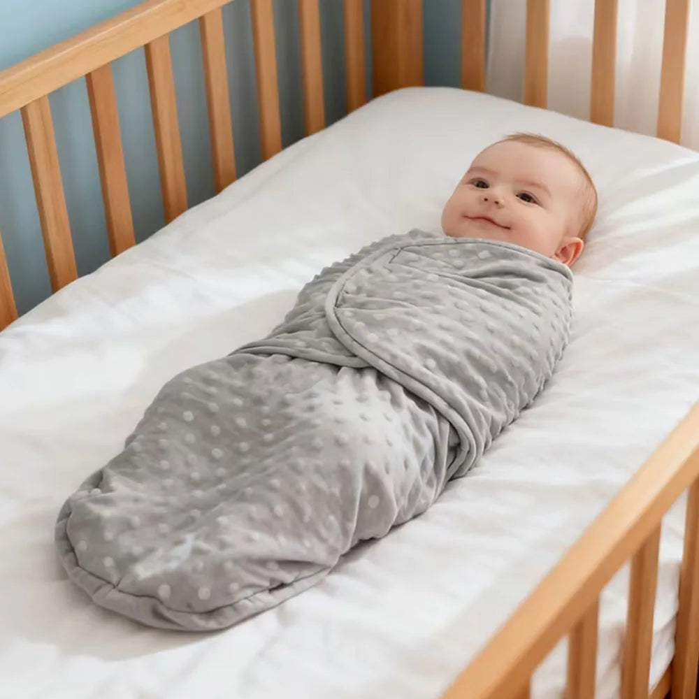 Manta Envolvente para Bebé 0-12 Meses | Suave, Lavable y Acogedora