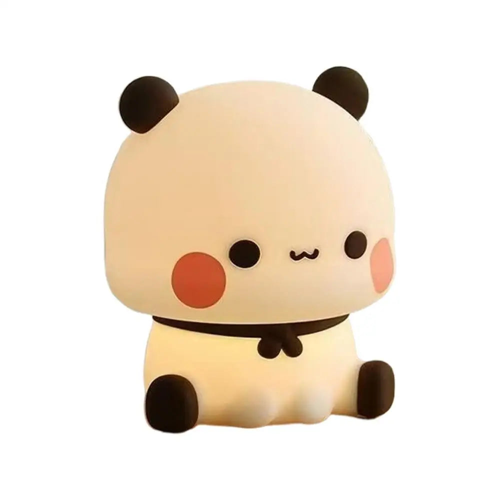 Panda Silicone LED Night Light | Touch 3 Modes for Kids