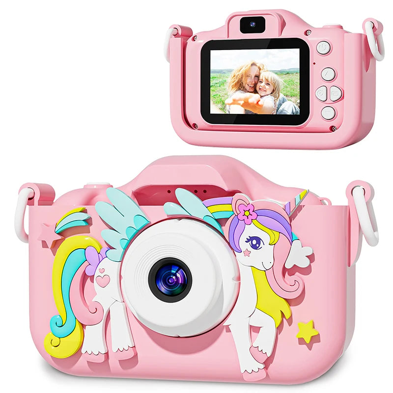 Kids Digital Camera | 1080P HD | 2" Screen | Silicone Case | Ideal Gift
