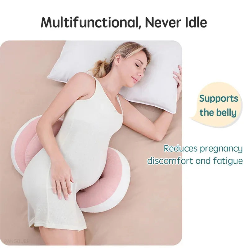 PANGDUBE Pregnancy Pillow | Lumbar Support and Comfortable Sleep | Pregnant Women