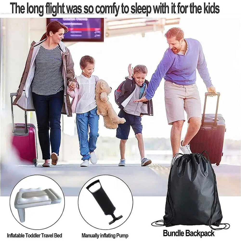Colchón Inflable para Coche Niños | Asiento Trasero | Portátil y Grueso | Madrid