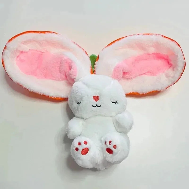 Relaxing Bunny Plush Toy with Light and Music | Baby Sleep Companion