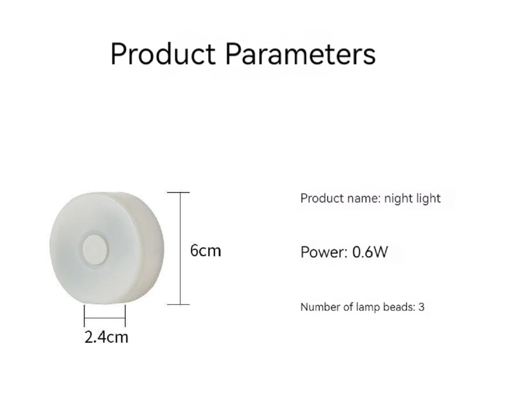 Lámpara LED para cabecera para bebe