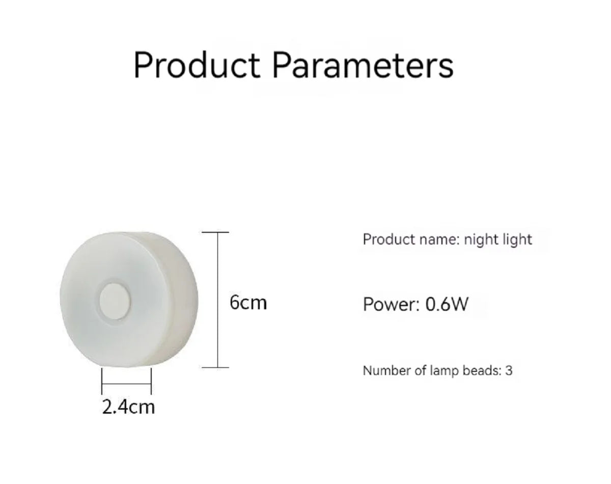 Lámpara LED para cabecera para bebe