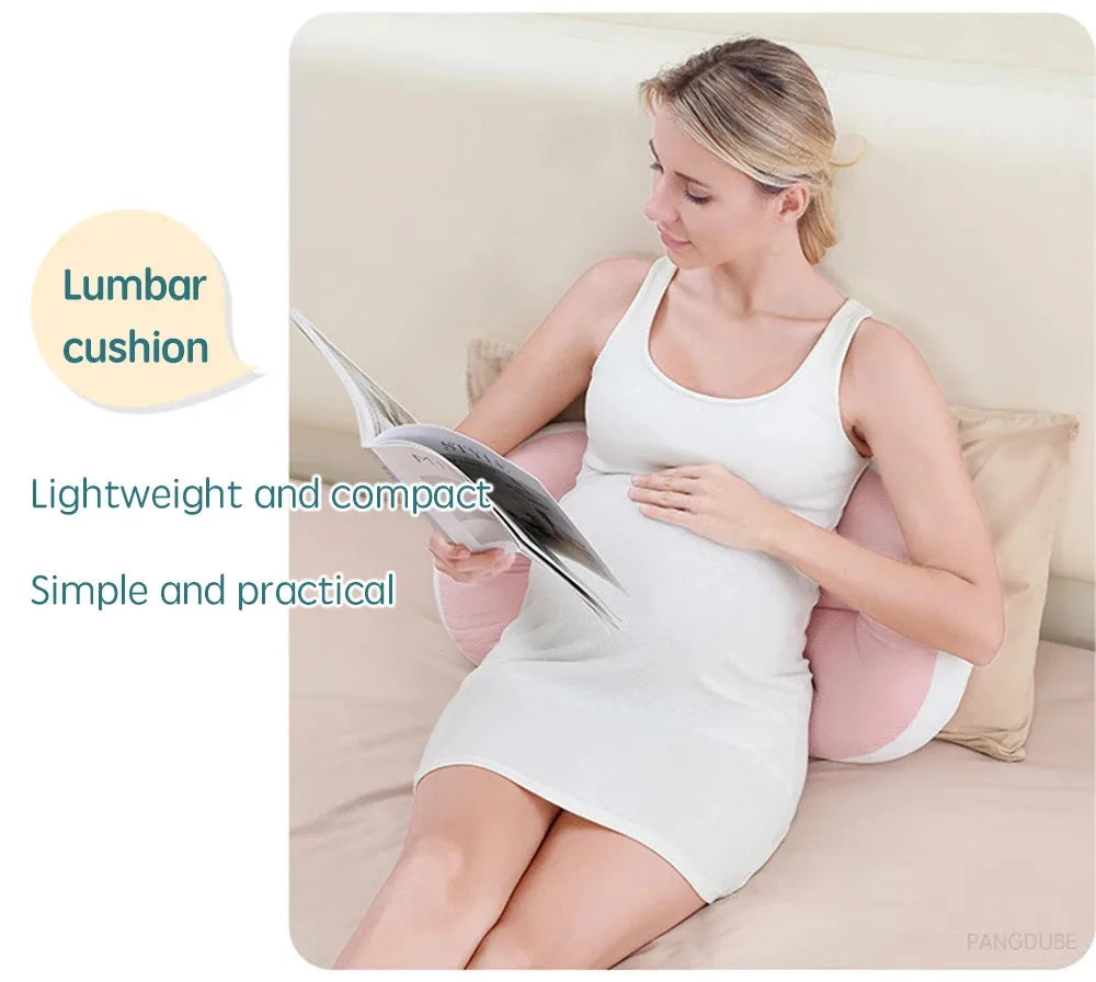 PANGDUBE Pregnancy Pillow | Lumbar Support and Comfortable Sleep | Pregnant Women