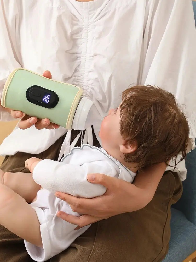 Instant Portable Bottle Warmer | USB | No Waiting | Happy Baby