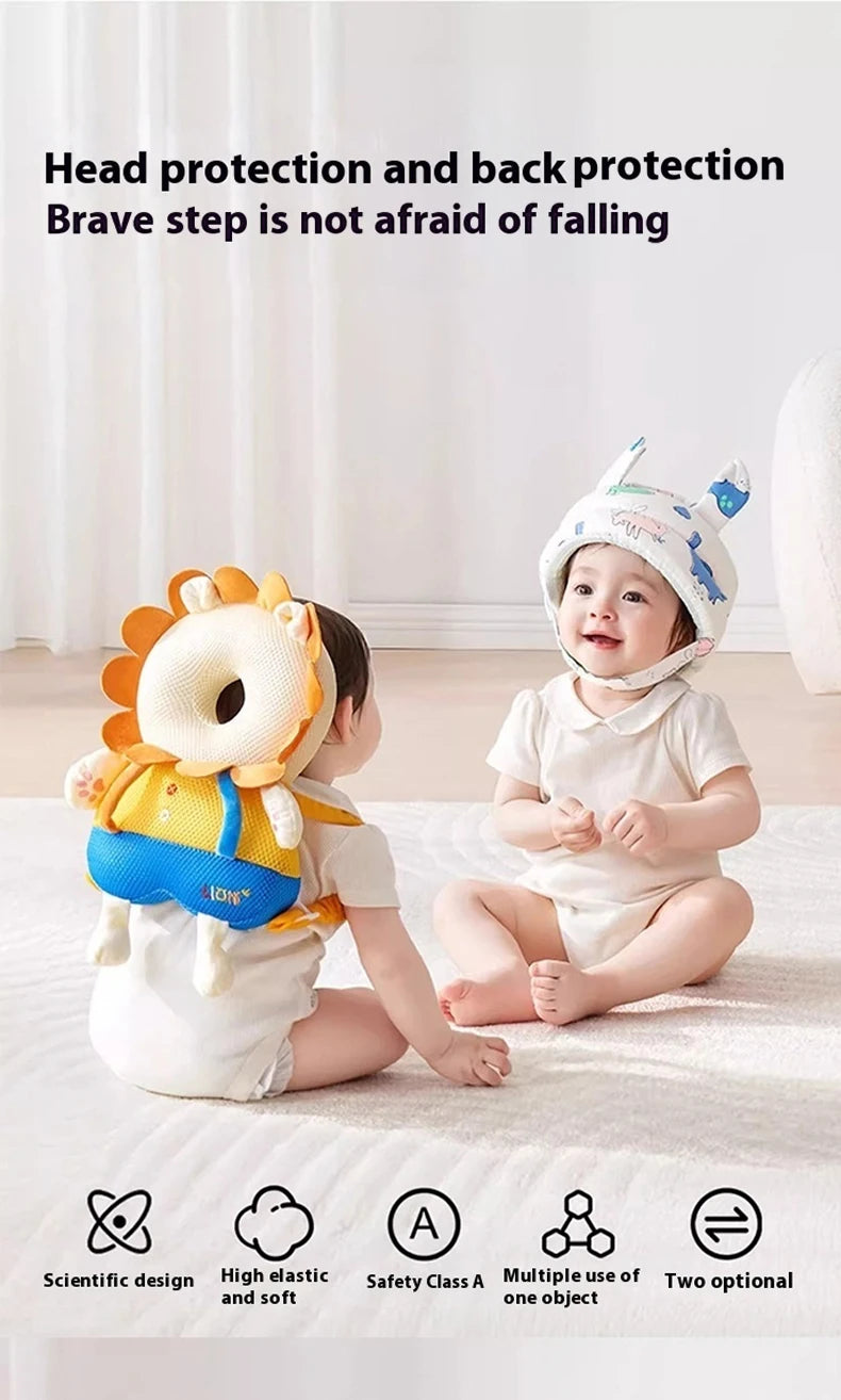 Baby Head Protector Backpack | Protects Head When Learning to Walk | 6-36 Months