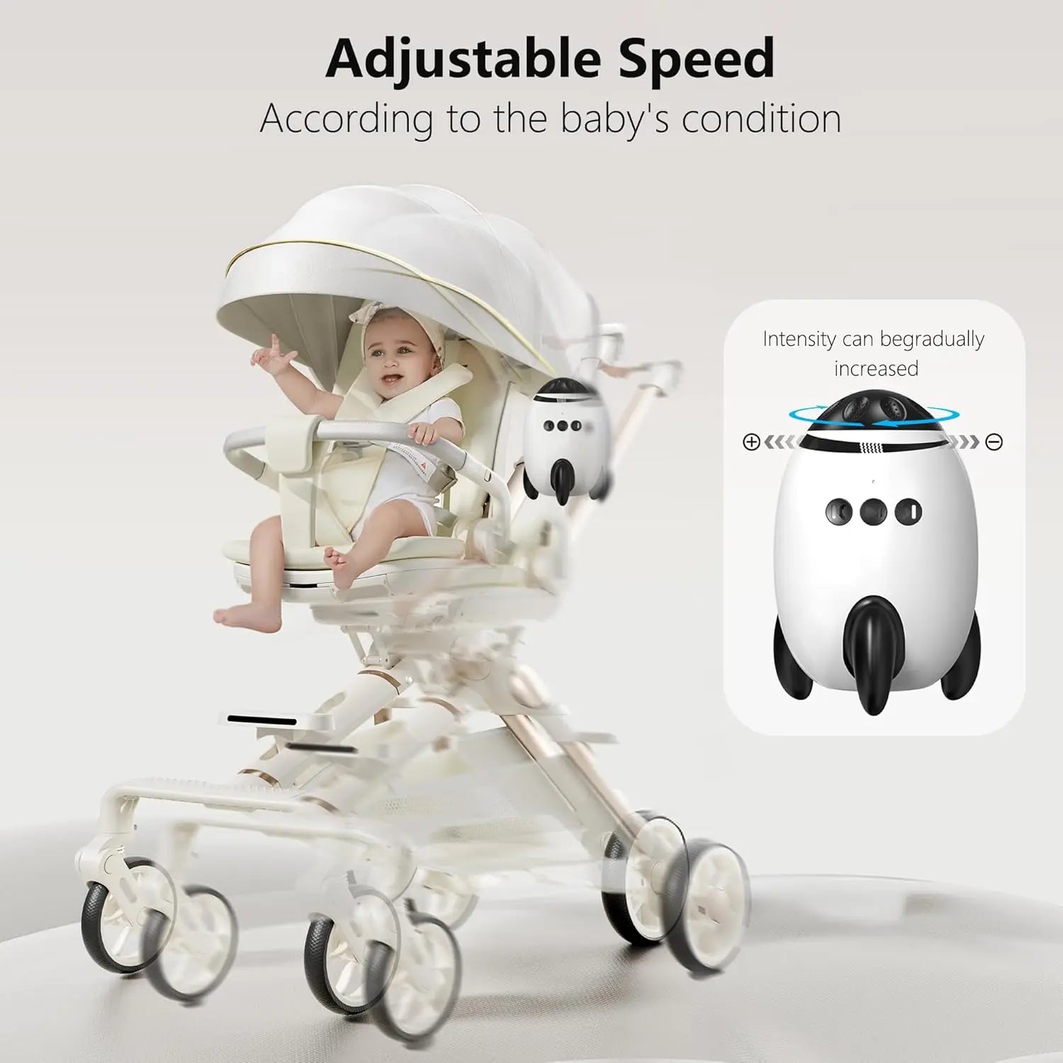 Portable Baby Rocker | Lullabies and Sleep Aid