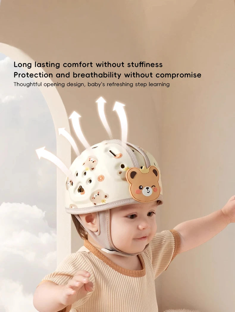 Casco Protector Anticaídas para Bebé | Aprende a Caminar Seguro